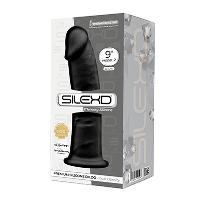 Premium dildo Mod.2 9'' SilexD nero - LoveLab - 2