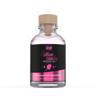 Olio da massaggio riscaldante Cotton Candy INTT - LoveLab