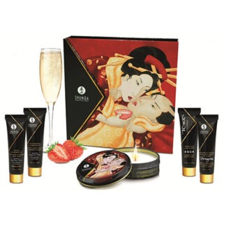 Kit Secret Geisha fragola e champagne Shunga - LoveLab