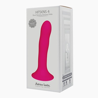 Hitsens 4 - Dual density silicone dildo pink Adrien Lastic - LoveLab