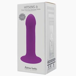 Hitsens 6 - Dual density silicone dildo purple Adrien Lastic - LoveLab - 2