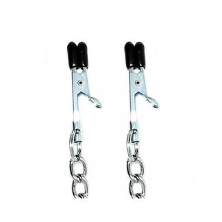 Nipple clamps with chain Rimba - LoveLab