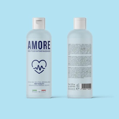 Gel lubrificante base acqua 75 ml Amore - LoveLab