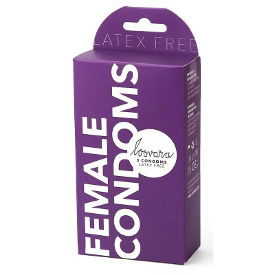 Preservativi femminili senza lattice 3 pezzi Loovara - LoveLab